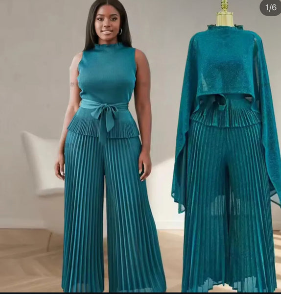 Khanyile pleated luxury set