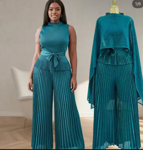 Khanyile pleated luxury set