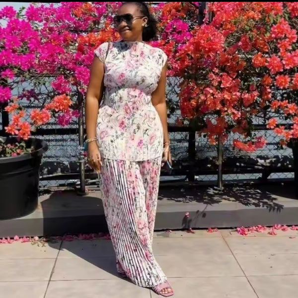 Robinna pleated trouser set