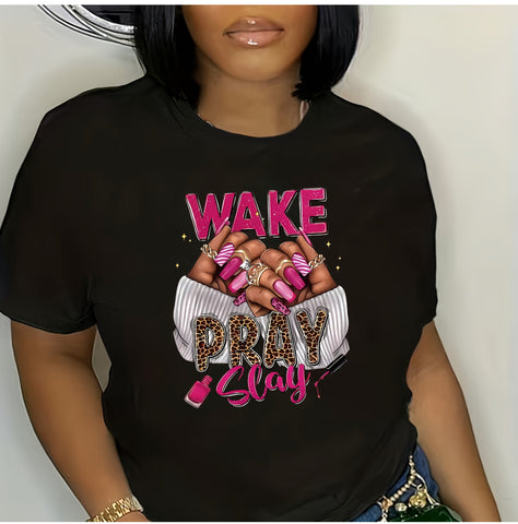 Pray Work Slay T-shirt