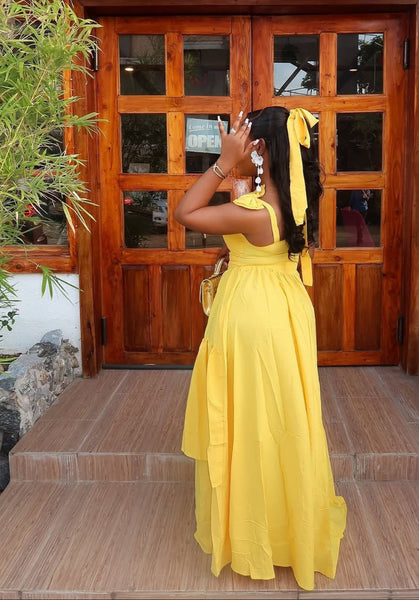Carla bow dress