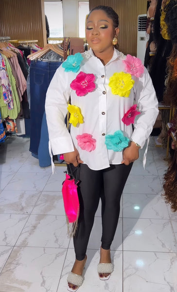Haspha 3D blouse