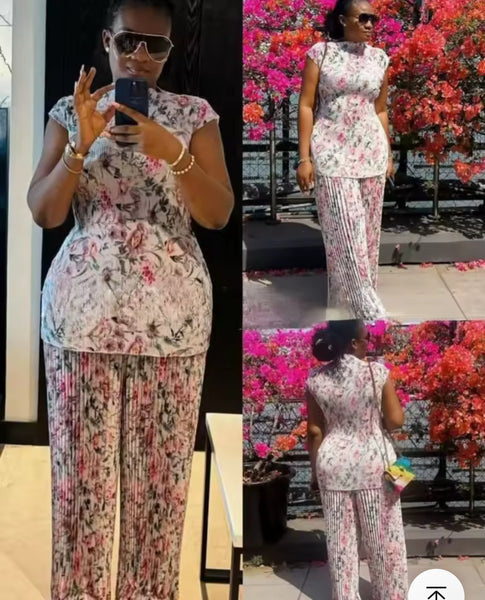 Robinna pleated trouser set