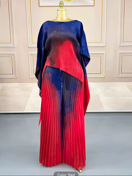 Wanjiru pleated set