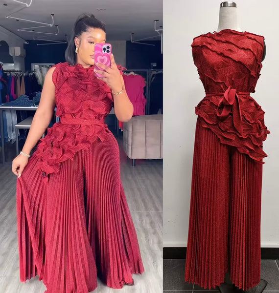 Deesha pleated set