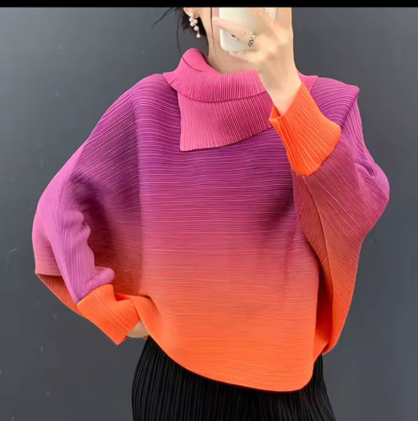 Iyorachi pleated blouse