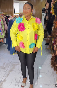 Haspha 3D blouse