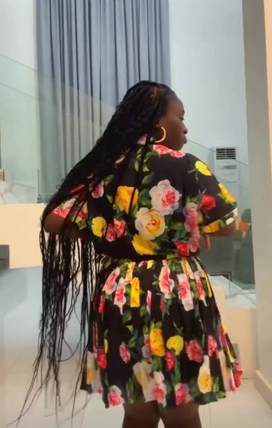 Arri floral 2 piece set