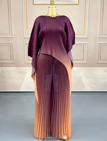 Wanjiru pleated set