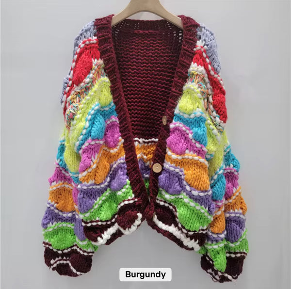 Cory Chunky knit cardigan