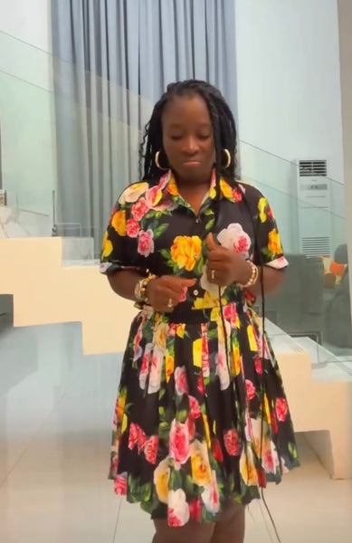 Arri floral 2 piece set