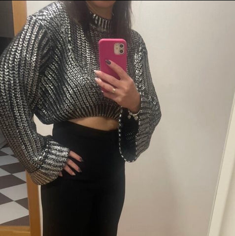 Fabienne crop sweater