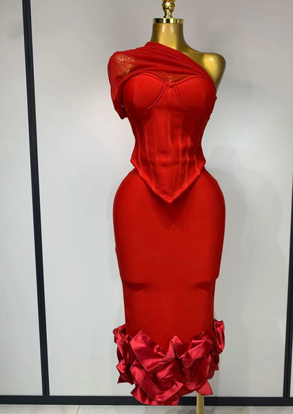 Shauvon bandage skirt set