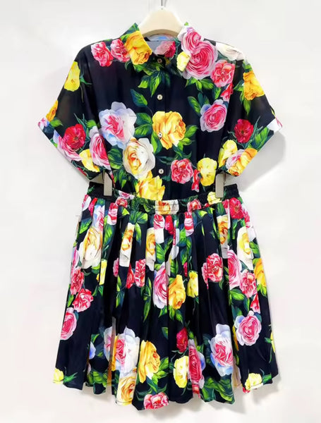 Arri floral 2 piece set