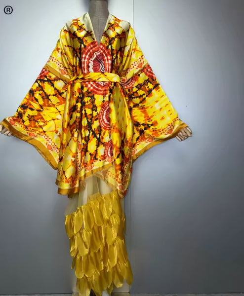 Lila kimono