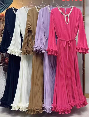 Charlette pleated dress