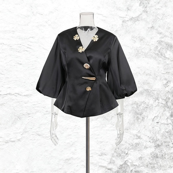 Clarisy Peplum blouse