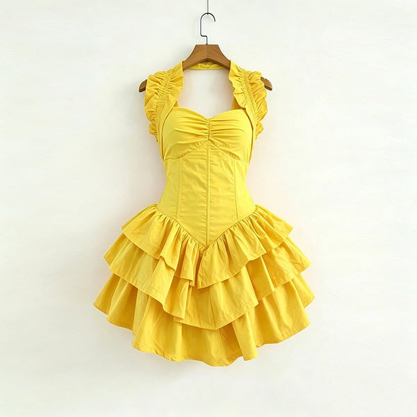 Neka Tiered Mini dress