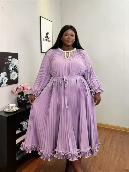 Charlette pleated dress