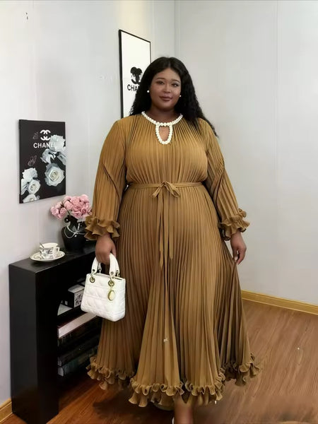 Charlette pleated dress