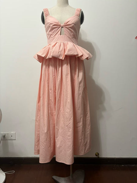 Sherlonda Niche Sleeveless Spaghetti Strap Dress