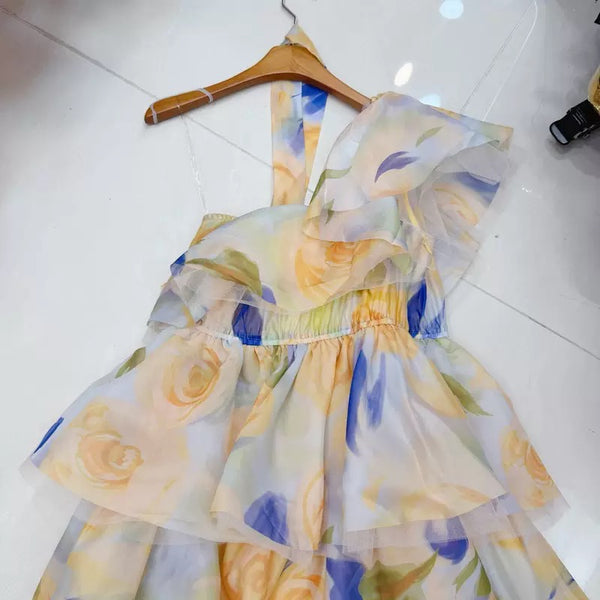 Deaon off shoulder Maxi dress