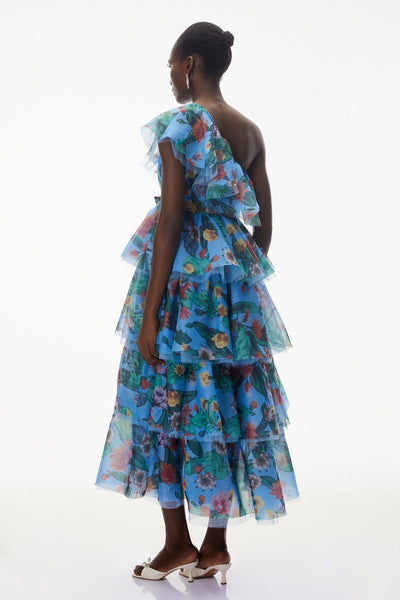 Deaon off shoulder Maxi dress