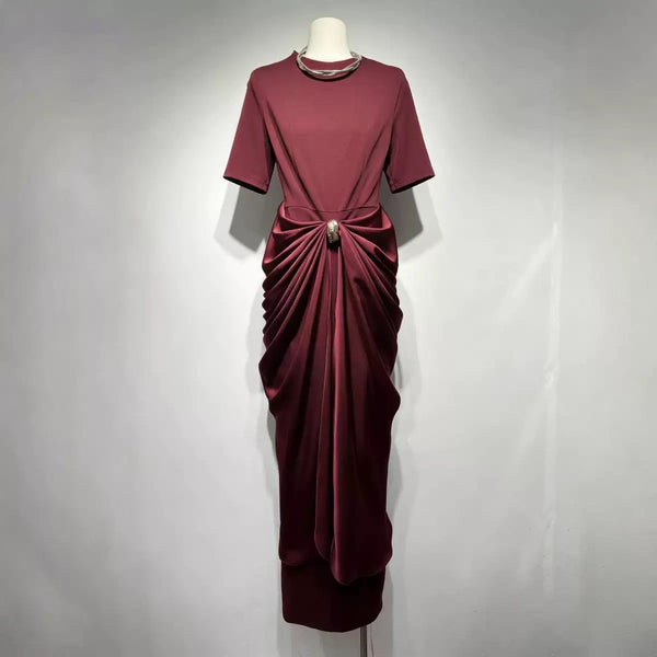Chana ruched dress