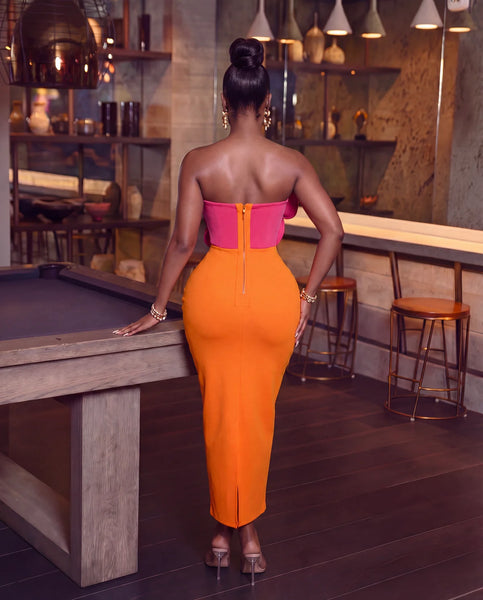 Maddielle bandage dress