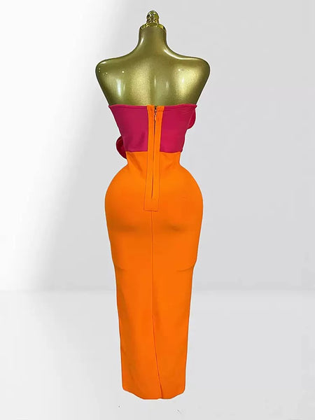 Maddielle bandage dress