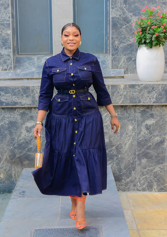 Tetyana denim dress