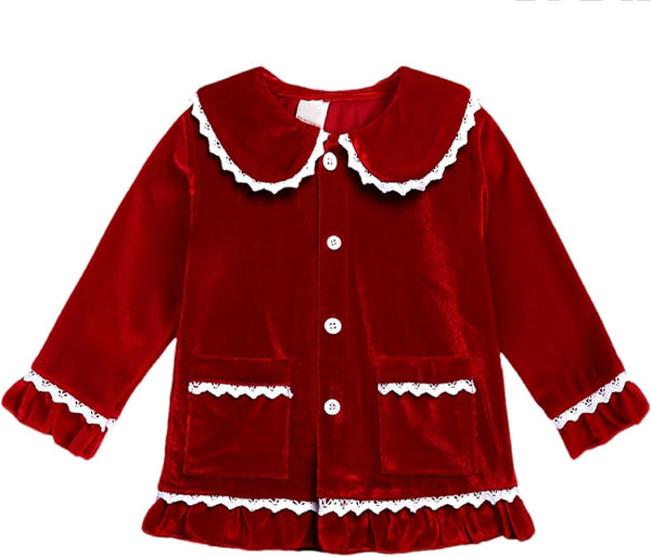 Christmas velvet Kids pyjamas