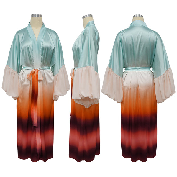 Kareemah wrap kimono