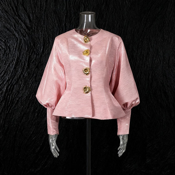Jalisa peplum style top