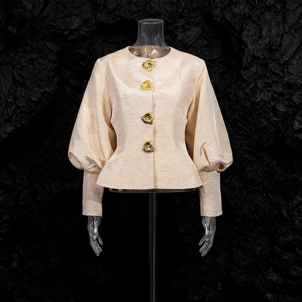 Jalisa peplum style top