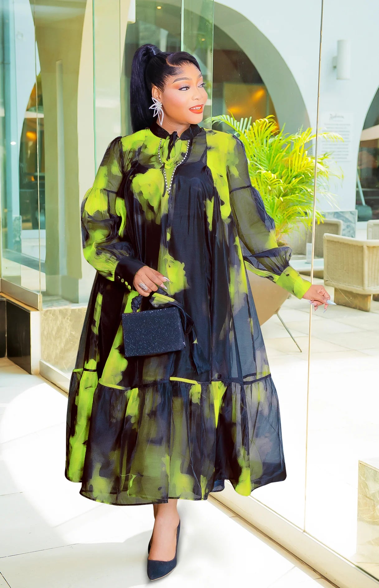 Matilde kaftan dress