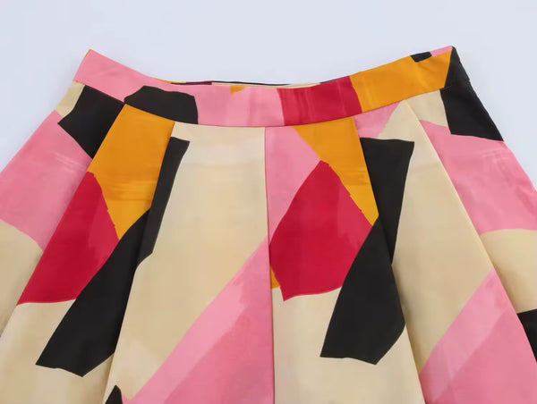 Dasha multicolour skirt