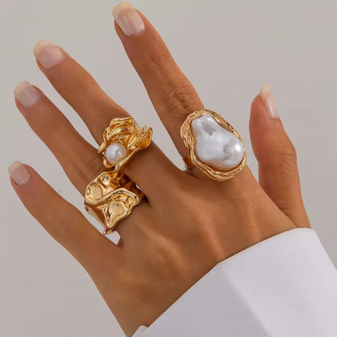 3 piece custom rings