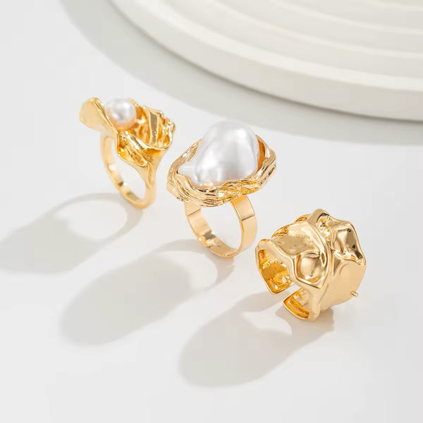 3 piece custom rings