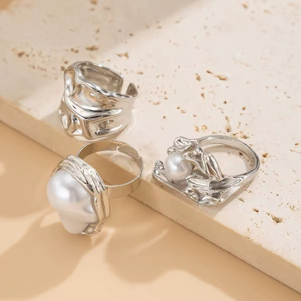 3 piece custom rings