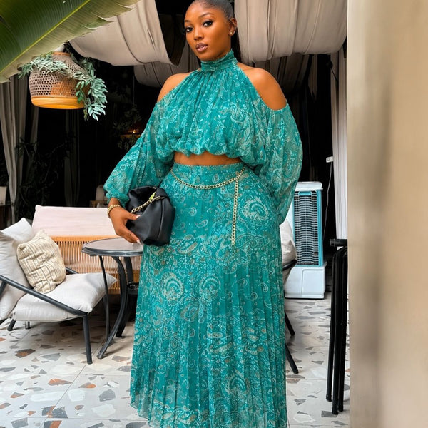 Thokozile skirt set