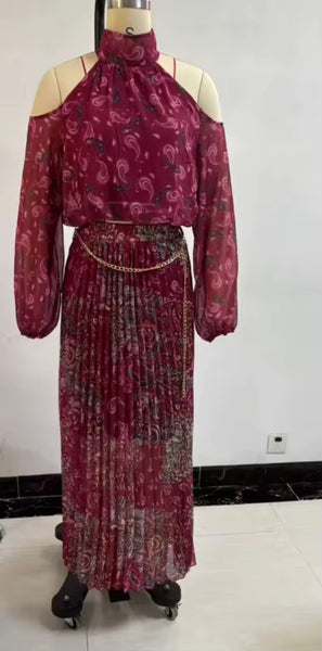 Thokozile skirt set