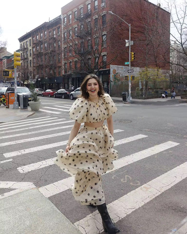 Harolda polka dot set