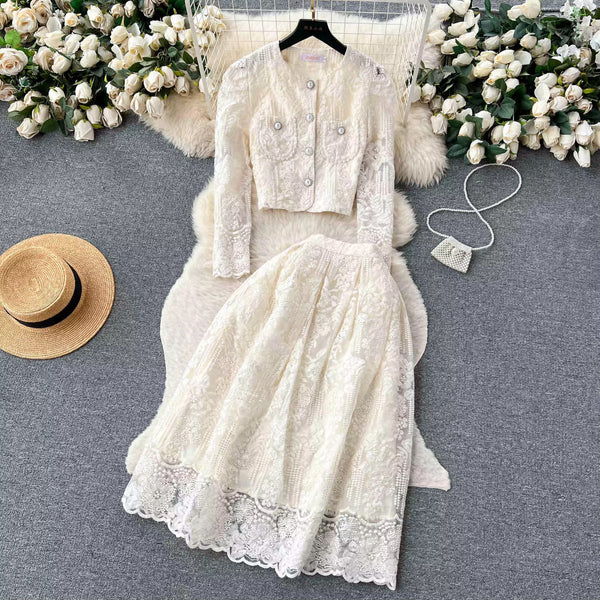 Tammie 2 piece skirt set