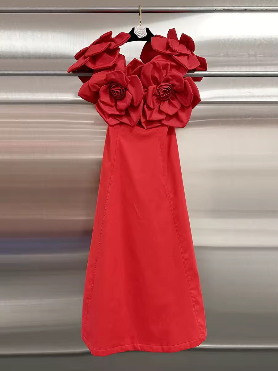 Tyla 3D floral dress