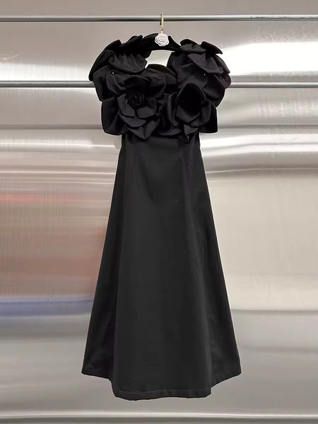 Tyla 3D floral dress