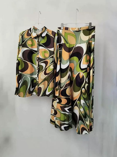Beckie 2 piece maxi skirt set
