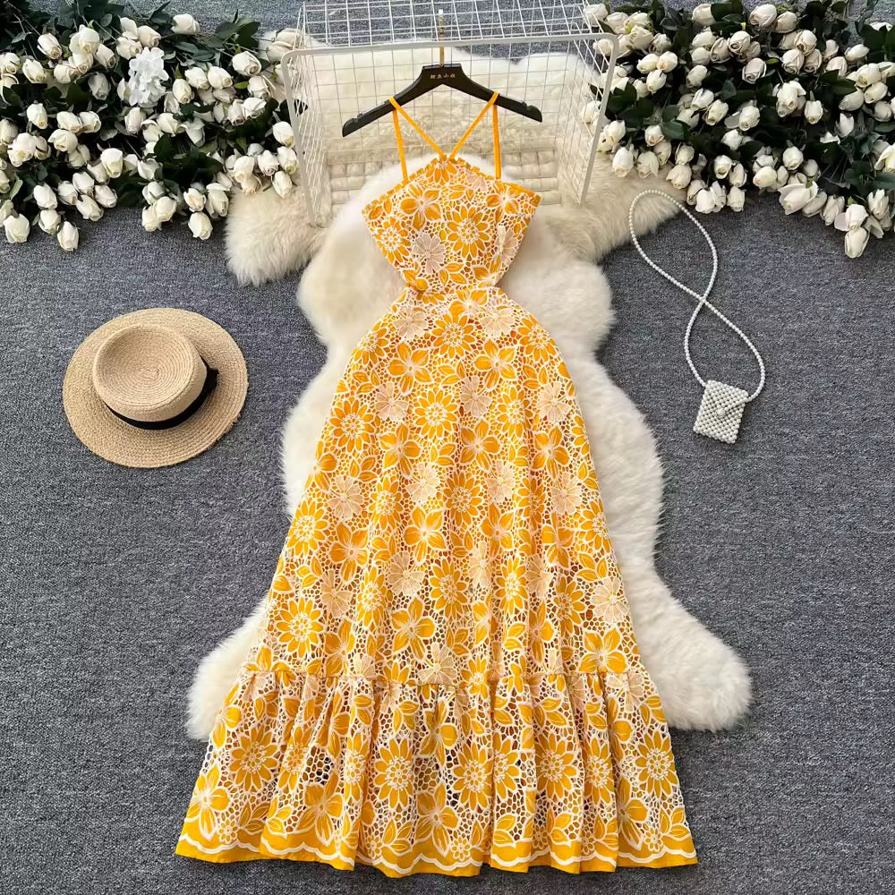 Chipo hollow waist dress