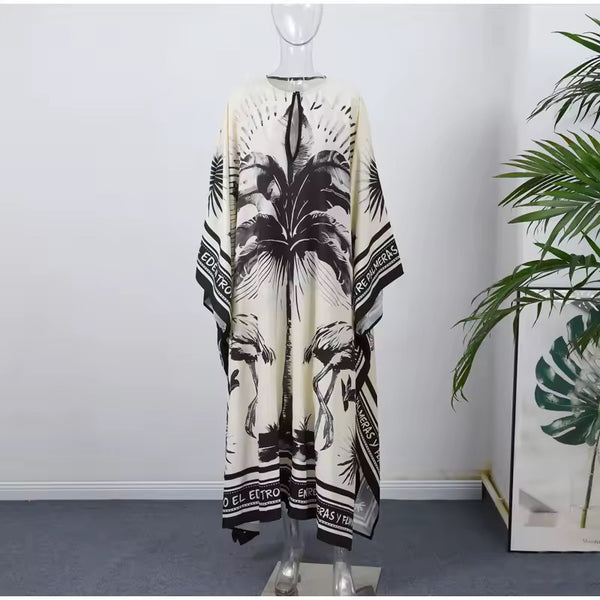 Leenora kaftan dress