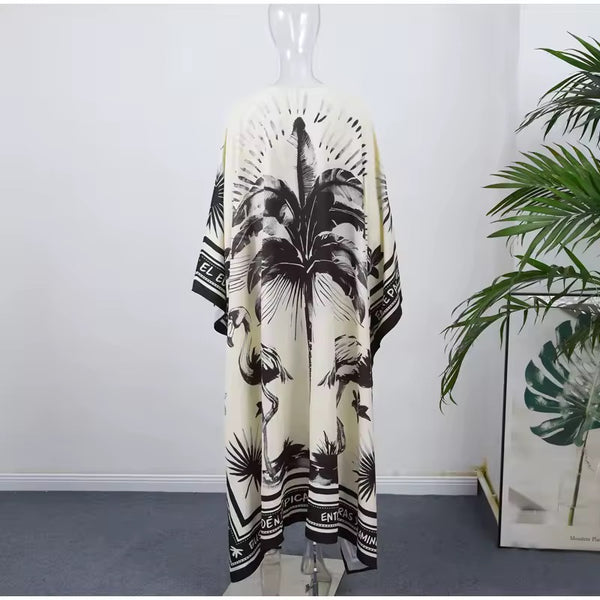 Leenora kaftan dress